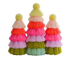 Ohitsperfect Neon Sherbet Tassel Christmas Tree