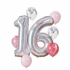 Ohitsperfect Adult Birthday 16th Birthday Balloons