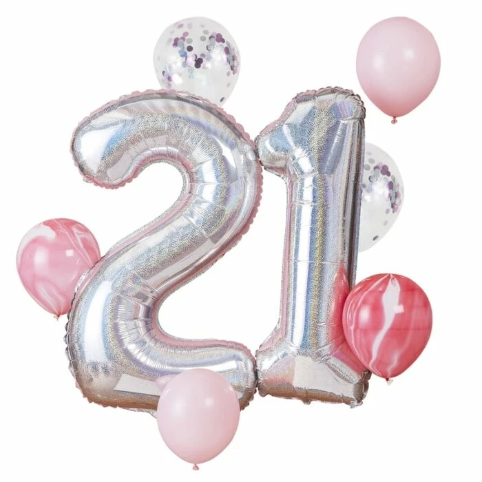 Ohitsperfect 21st Birthday Balloons 4 Ohitsperfect 21st Birthday Balloons