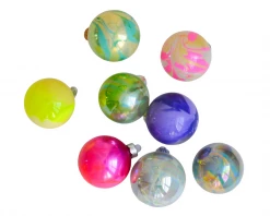 Ohitsperfect Hand Painted Glass Ornaments-Assorted Set Of 4