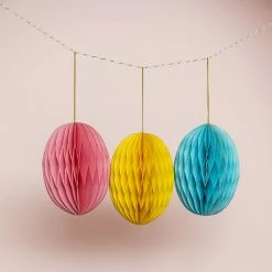Ohitsperfect Honeycomb Paper Egg Set 3pk