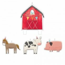 Ohitsperfect Barnyard Birthday Candle Set