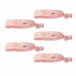 Ohitsperfect Pink Team Bride Hen Party Wrist Bands