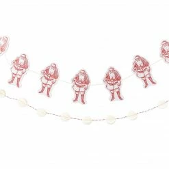 Ohitsperfect Believe Santa Felt Circle Banner Set