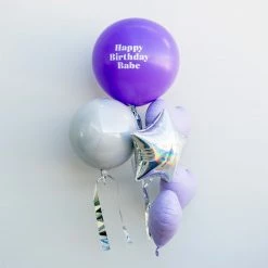 Ohitsperfect Happy Birthday Babe Balloon Bouquet Kit