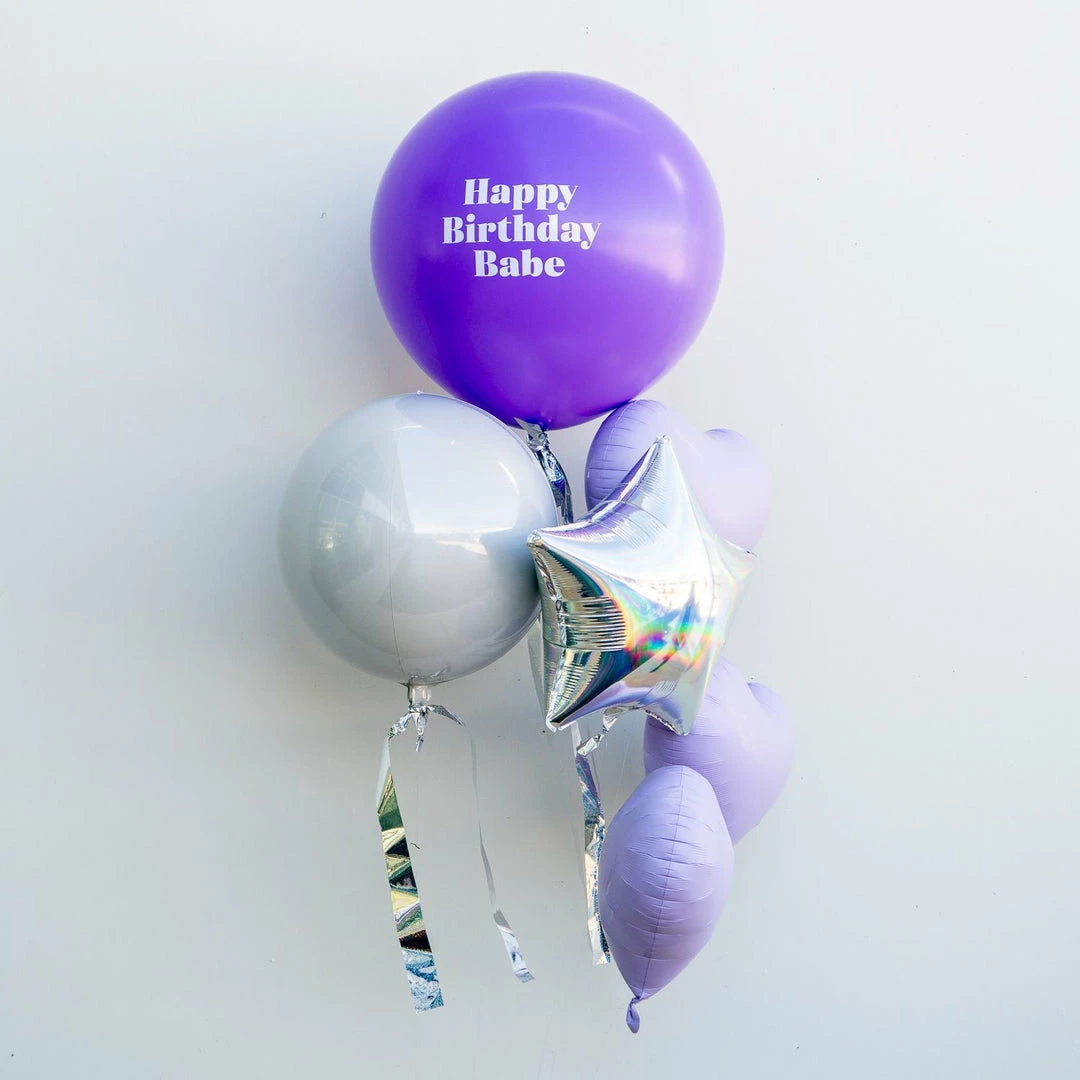 Ohitsperfect Happy Birthday Babe Balloon Bouquet Kit 3 Ohitsperfect Happy Birthday Babe Balloon Bouquet Kit