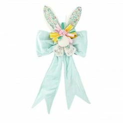 Ohitsperfect Blue Bunny Ear Bow Easter