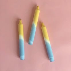 Ohitsperfect Blue Heaven Dip Dyed Candle