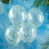 Ohitsperfect Blue And Green Confetti Balloons