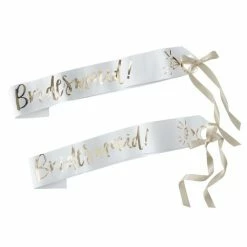 Ohitsperfect Bridal Shower & Hens Bridesmaid Sashes