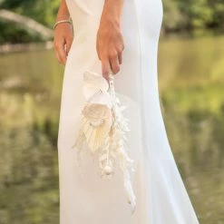 Ohitsperfect Weddings Classic White Wedding Bouquet Small