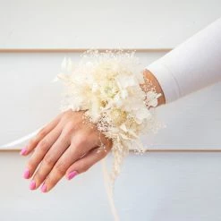 Ohitsperfect Classic White Corsage With Pearls Weddings
