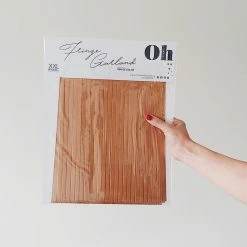 Ohitsperfect Fringe Garland - Cinnamon Bridal Shower & Hens