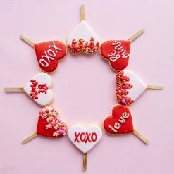 Ohitsperfect Valentine Cookie Pops