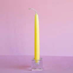 Ohitsperfect Bridal Shower & Hens Tapered Candle - Lemon 18cm