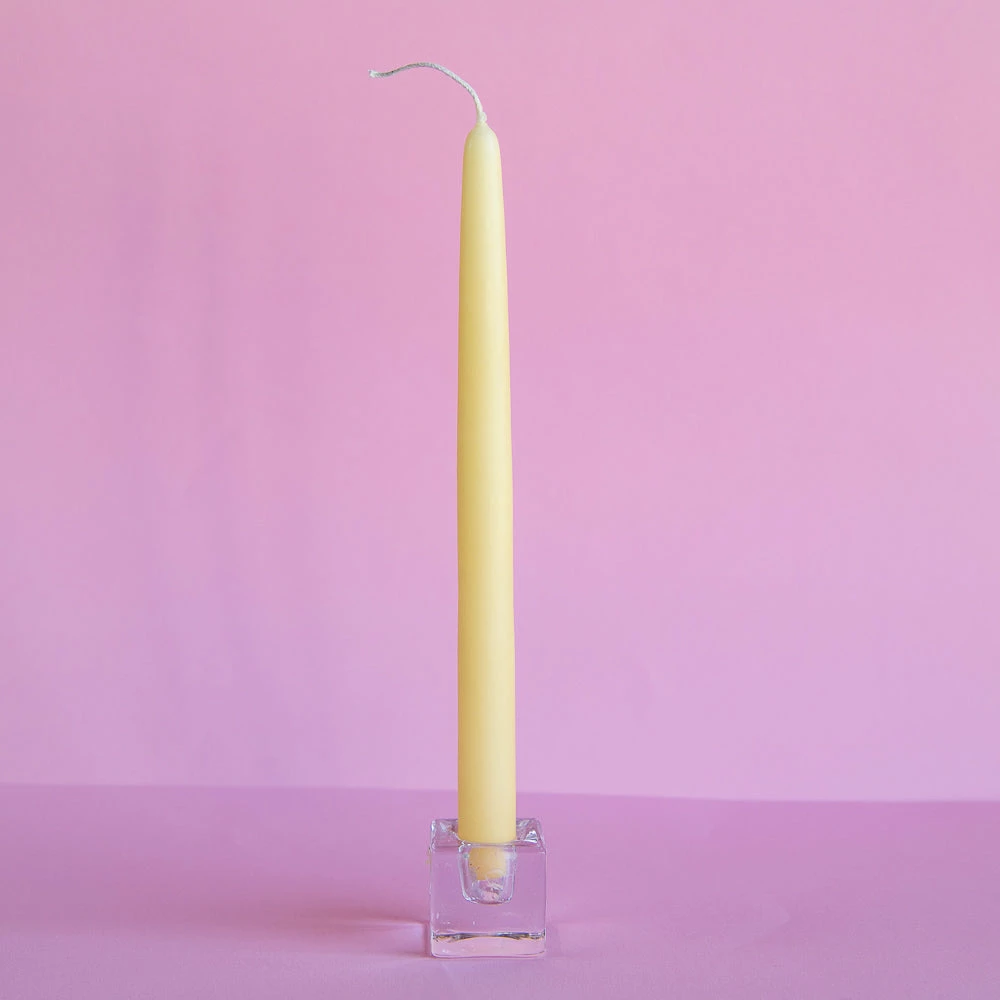Ohitsperfect Tapered Candle - Lemon 28cm 3 Ohitsperfect Tapered Candle - Lemon 28cm