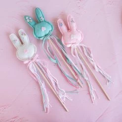 Ohitsperfect Kids Birthday Handmade Bunny Wand