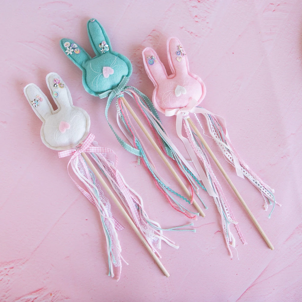 Ohitsperfect Kids Birthday Handmade Bunny Wand 3 Ohitsperfect Kids Birthday Handmade Bunny Wand