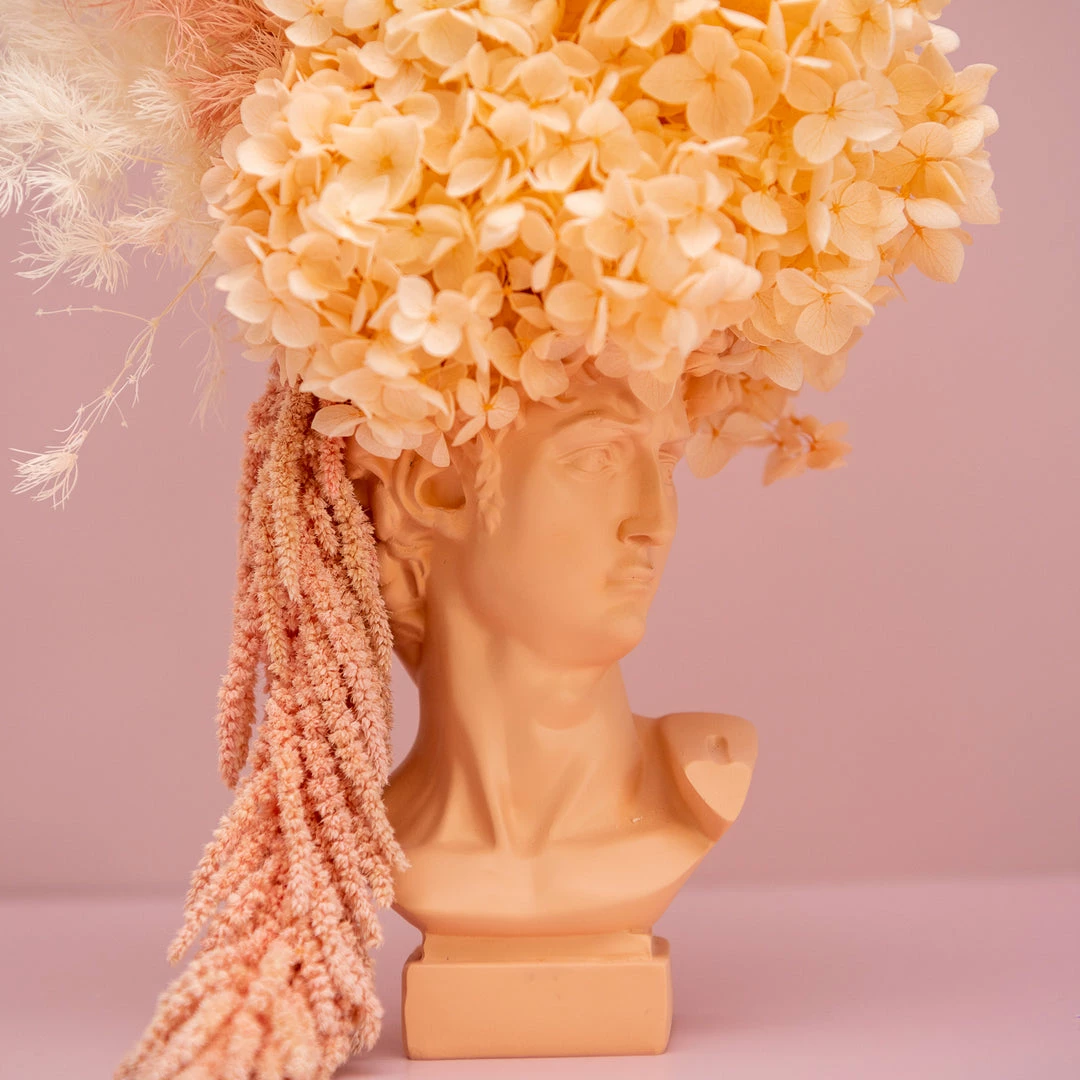 Ohitsperfect David Head Bust Arrangement - Blush Mother’s Day 4 Ohitsperfect David Head Bust Arrangement - Blush Mother’s Day