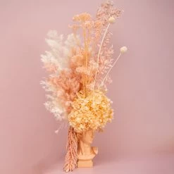 Ohitsperfect David Head Bust Arrangement - Blush Mother’s Day