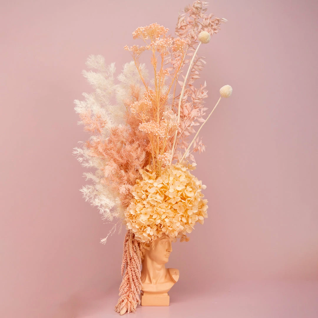 Ohitsperfect David Head Bust Arrangement - Blush Mother’s Day 3 Ohitsperfect David Head Bust Arrangement - Blush Mother’s Day