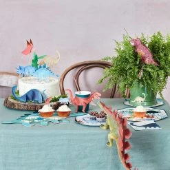 Ohitsperfect Dinosaur Kingdom Cake Toppers Set Of 6