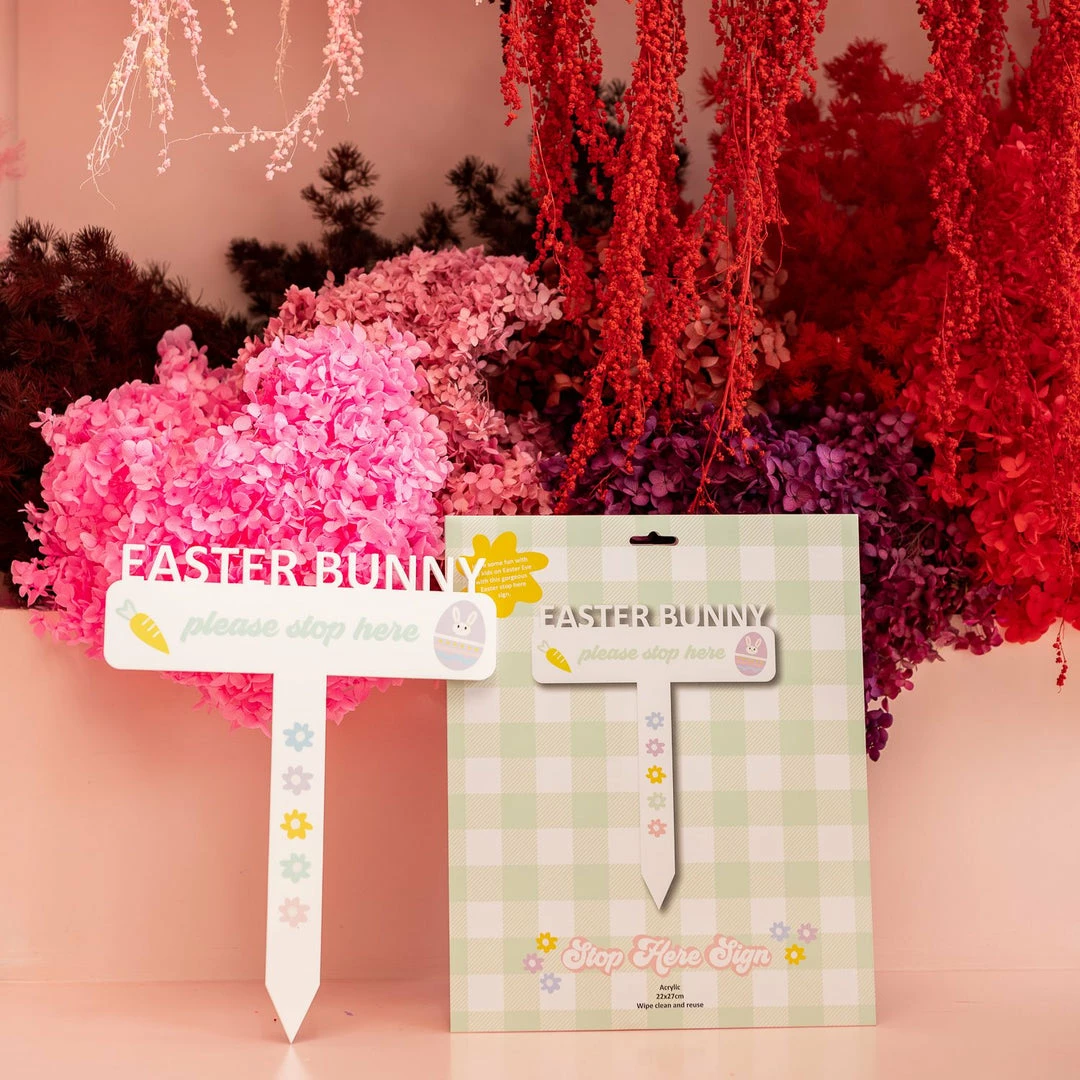 Ohitsperfect Easter Bunny Stop Here Sign 4 Ohitsperfect Easter Bunny Stop Here Sign