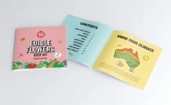 Ohitsperfect Edible Flowers Seed Kit Kids Birthday