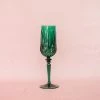 Ohitsperfect Bridal Shower & Hens Champagne Flute Set Of 4 - Lucky Emerald