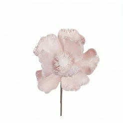 Ohitsperfect Christmas Flower Pick Light Pink Poppy
