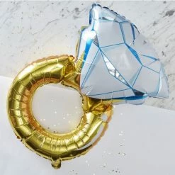 Ohitsperfect Foil Engagement Ring Balloon Bridal Shower & Hens