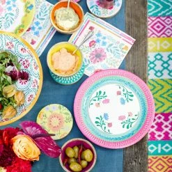 Ohitsperfect Boho Floral Colourful Paper Napkins Bridal Shower & Hens