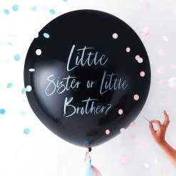 Ohitsperfect Baby Shower Gender Reveal Little Brother Or Sister Balloon Kit