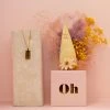 Ohitsperfect Bloom Bar Zodiac Necklace And Posy Gift Box - Gemini