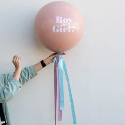 Ohitsperfect Gender Reveal Boy Or Girl Nude Balloon Kit Baby Shower