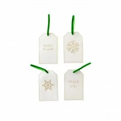 Ohitsperfect Christmas Glam Snowflakes Gift Tag Set 16pk