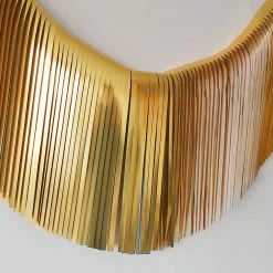 Ohitsperfect Fringe Garland - Metallic Gold Bridal Shower & Hens