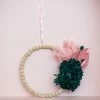 Ohitsperfect Greentini Beaded Hoop Wreath