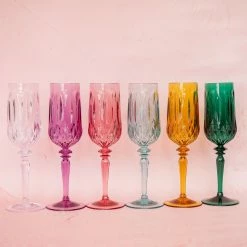 Ohitsperfect Champagne Flute Set Of 4 - Honeycomb Bridal Shower & Hens
