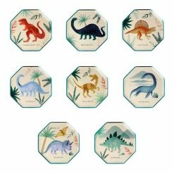Ohitsperfect Dinosaur Kingdom Side Plates Kids Birthday