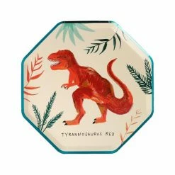 Ohitsperfect Dinosaur Kingdom Side Plates Kids Birthday
