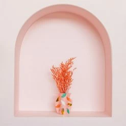 Ohitsperfect Hamsa Pink Mini Paper Vase Arrangement