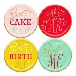 Ohitsperfect Kids Birthday Hip Hip Hooray Cake Plate Set