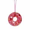 Ohitsperfect Hot Pink Doughnut Hanging Ornament