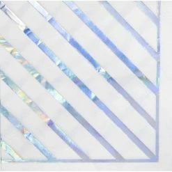 Ohitsperfect Iridescent Classic Paper Cocktail Napkin Bridal Shower & Hens