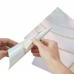 Ohitsperfect Iridescent Foiled Unicorn Horn Paper Napkins