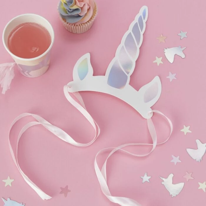Ohitsperfect Kids Birthday Iridescent Foiled Unicorn Horns 3 Ohitsperfect Kids Birthday Iridescent Foiled Unicorn Horns