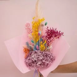Ohitsperfect Pink Joy Everlasting Bouquet - Medium