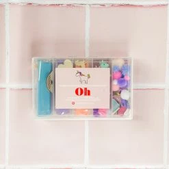 Ohitsperfect Kids Birthday Kids Sensory Playdough Activity Kit- Unicorn