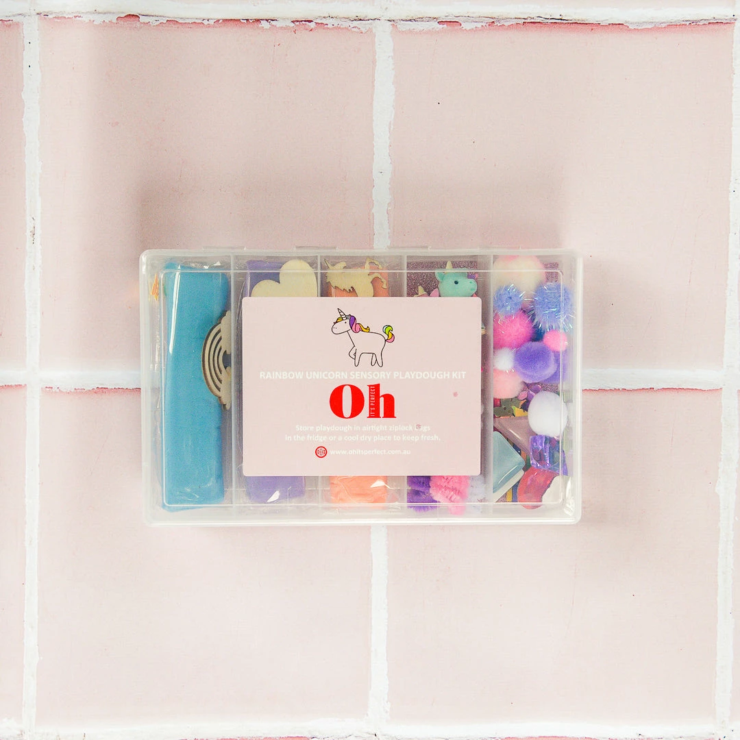 Ohitsperfect Kids Birthday Kids Sensory Playdough Activity Kit- Unicorn 3 Ohitsperfect Kids Birthday Kids Sensory Playdough Activity Kit- Unicorn